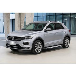 Boční nášlapy Allmond Grey (2 ks, hliník) Volkswagen T-Roc 2017–2025 fotografie 1
