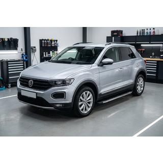Boční nášlapy BlackLine (2 ks, hliník) Volkswagen T-Roc 2017–2025 fotografie 1