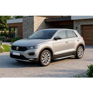 Boční nášlapy Line (2 ks, hliník) Volkswagen T-Roc 2017–2025 fotografie 1