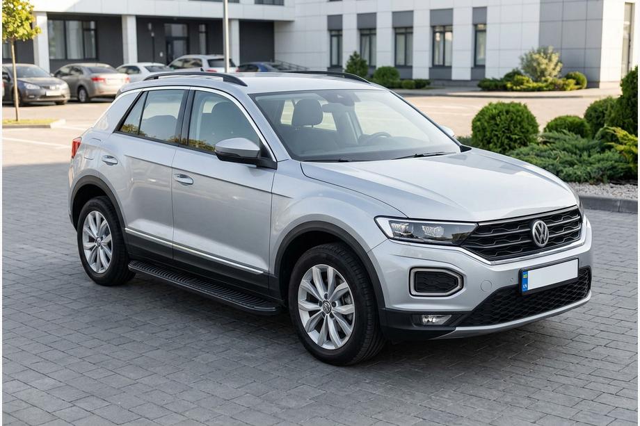 Volkswagen T-Roc 2017–2025 Boční nášlapy Tayga Black (2 ks, hliník) Image