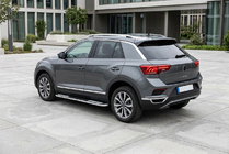 Volkswagen T-Roc 2017–2025 Boční nášlapy Tayga V2 (2 ks, hliník) fotografie 1