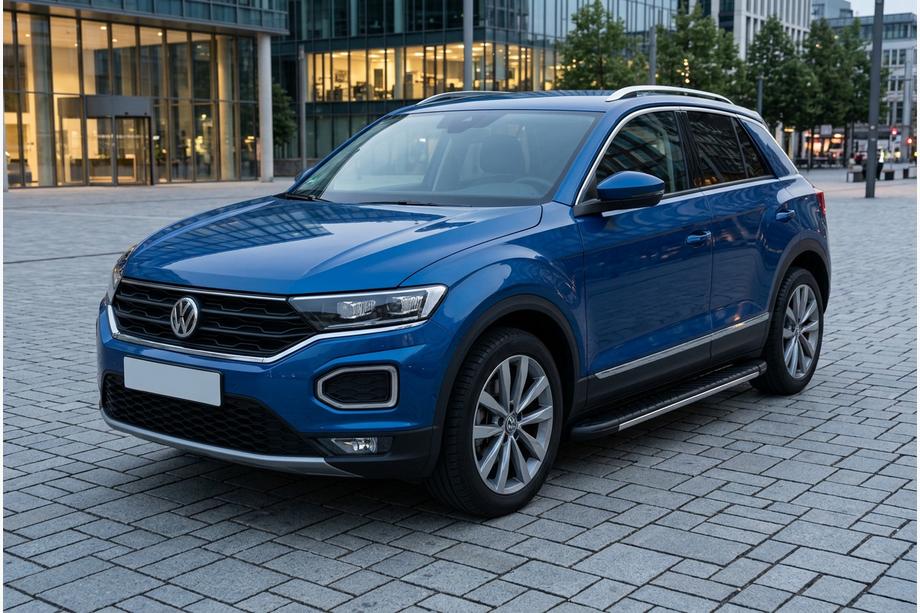 Volkswagen T-Roc 2017–2025 Boční nášlapy Bosphore Grey (2 ks, hliník) Image
