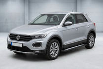 Volkswagen T-Roc 2017–2025 Boční nášlapy Vision New Black (2 ks, hliník) fotografie 1
