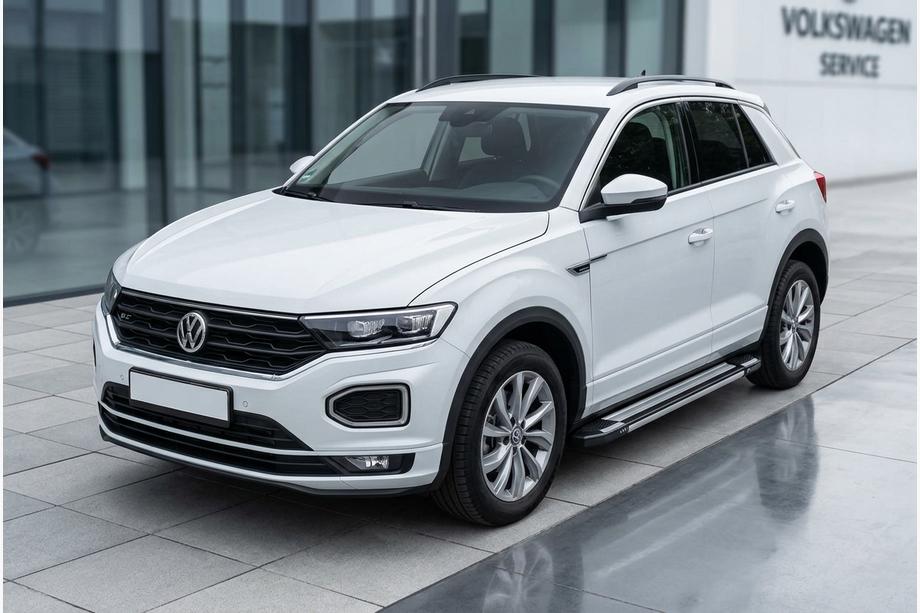 Volkswagen T-Roc 2017–2025 Boční nášlapy Rainbow (2 ks, hliník) Image