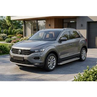 Boční nášlapy Maydos V2 (2 ks, hliník + nerez) Volkswagen T-Roc 2017–2025 fotografie 1