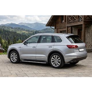 Boční nášlapy Fullmond (2 ks, hliník) Volkswagen Touareg 2018– fotografie 1