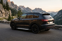 Volkswagen Touareg 2018– Boční nášlapy Allmond Grey (2 ks, hliník) fotografie 1
