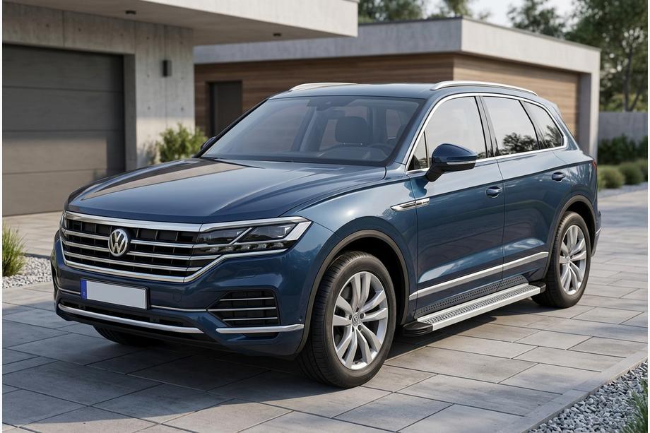 Volkswagen Touareg 2018– Boční prahy Maya V2 (2 ks, hliník) Fotografie 1