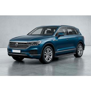 Boční prahy Bosphorus Black (2 ks, hliník) Volkswagen Touareg 2018– fotografie 1