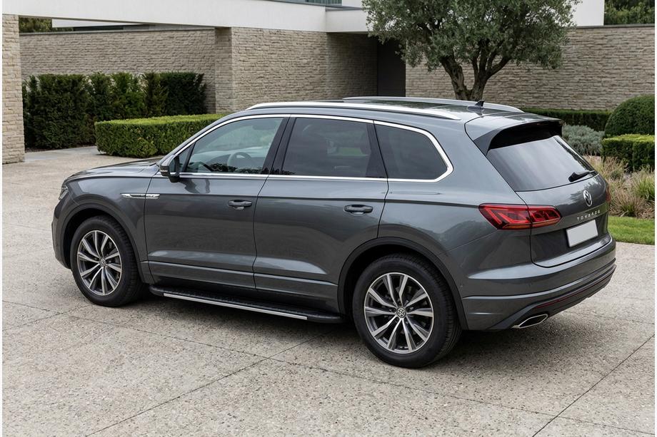 Volkswagen Touareg 2018– Boční nášlapy Bosphorus Grey (2 ks, hliník) Image