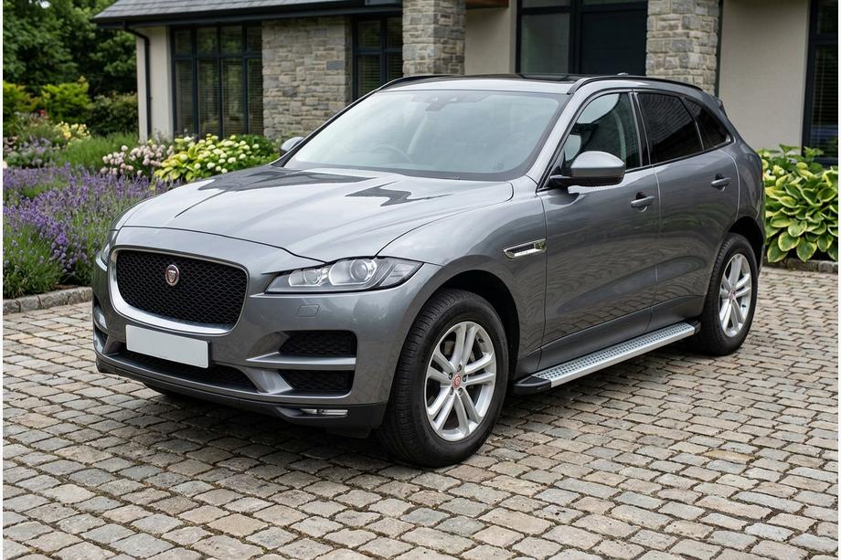 Jaguar F-PACE 2016– Boční prahy Maya V2 (2 ks, hliník) Image