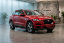 Jaguar F-PACE 2016– Boční prahy Maya Red (2 ks, hliník) fotografie 1