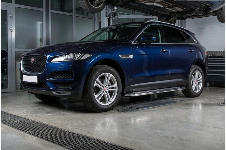Jaguar F-PACE 2016– Boční nášlapy Maydos V2 (2 ks, hliník) Image