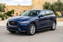 Jaguar F-PACE 2016– Boční prahy Allmond Black (2 ks, hliník) fotografie 1