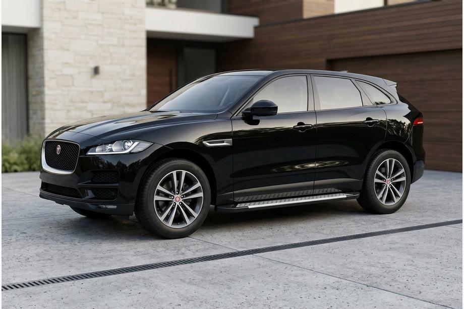 Jaguar F-PACE 2016– Boční nášlapy Allmond Grey (2 ks, hliník) Fotografie 1