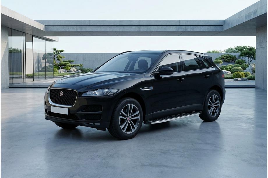 Jaguar F-PACE 2016– Boční nášlapy BlackLine (2 ks, hliník) Image