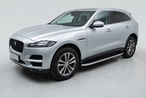 Jaguar F-PACE 2016– Boční nášlapy Tayga Grey (2 ks, hliník) fotografie 1
