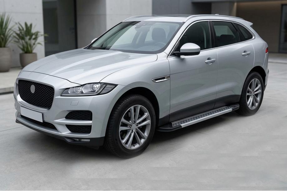 Jaguar F-PACE 2016– Boční nášlapy Vision New Grey (2 ks, hliník) Image