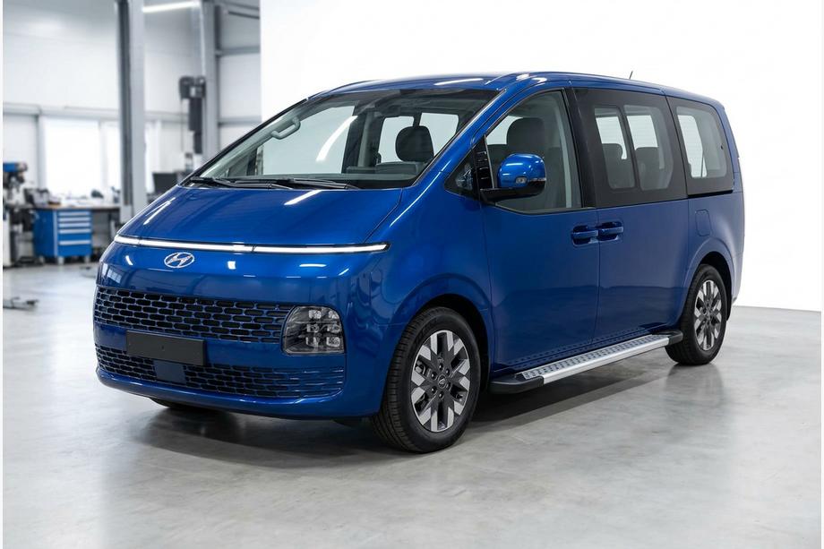Hyundai Staria 2021– Boční nášlapy Vision New Grey (2 ks, hliník) Image