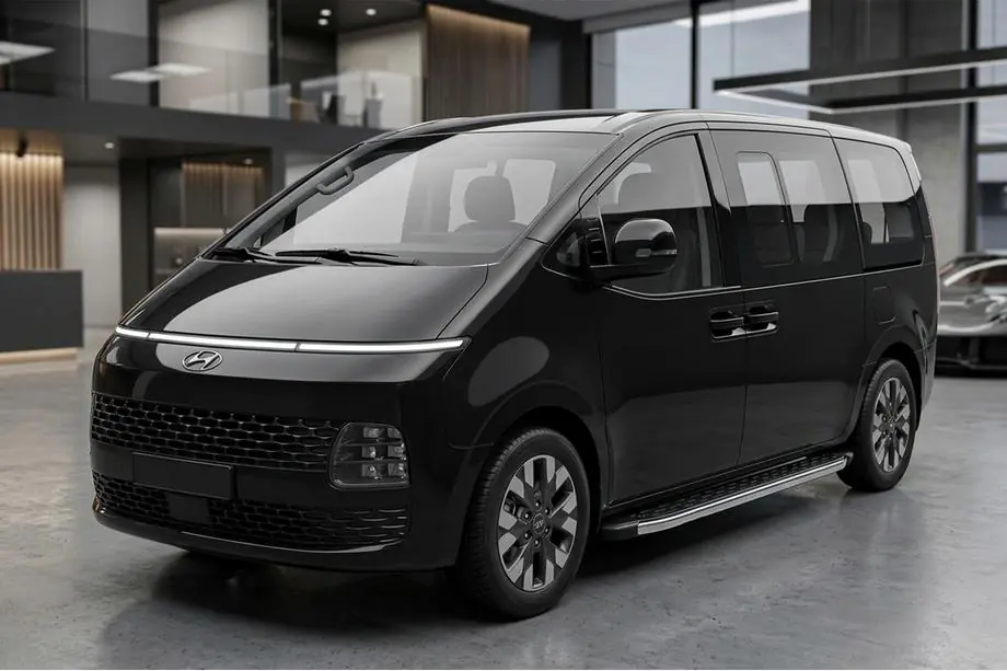 Hyundai Staria 2021– Boční nášlapy BlackLine (2 ks, hliník) Image