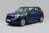Mini Countryman R60 2010–2017 Boční nášlapy Vision New Black (2 ks, hliník) fotografie 1