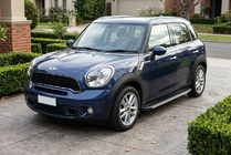 Mini Countryman R60 2010–2017 Boční nášlapy Maya V1 (2 ks, hliník) fotografie 1