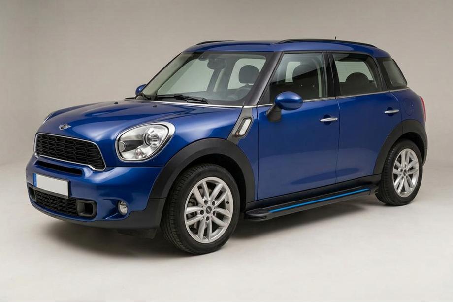 Mini Countryman R60 2010–2017 Boční nášlapy Maya Blue (2 ks, hliník) Image