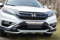 Honda CRV 2012–2016 Přední a zadní lip spoilery 2015-2016 (2 ks) fotografie 1