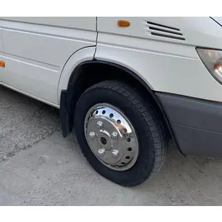 Nerezové poklice Exclusive V2 (dvouválcové) Volkswagen LT 1995–2006 fotografie 1