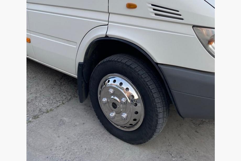 Mercedes Sprinter W901/902/903/904/905 1995–2006 Nerezové poklice Exclusive V2 R15 (dvouválcové) Fotografie 1