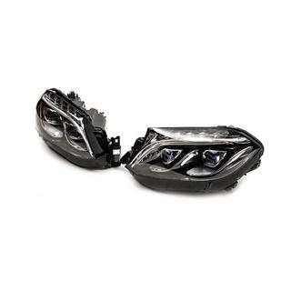 Přední světlomety Halogen na LED (pro vozy přestavěné z GL na GLS, 2 ks) Mercedes GL/GLS třída X166 2012–2019 fotografie 2
