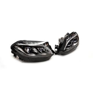 Přední světlomety Halogen na LED (pro vozy přestavěné z GL na GLS, 2 ks) Mercedes GL/GLS třída X166 2012–2019 fotografie 3
