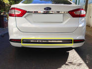 Ford Mondeo 2014–2022 Nerezová lišta zadního nárazníku fotografie 1