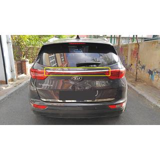 Chromová lišta nad SPZ (2019-2021, nerez) Kia Sportage 2015–2021 fotografie 1