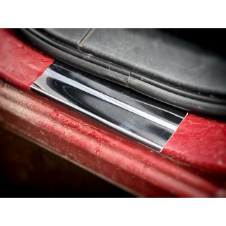 Kryty prahů (Carmos V2, 4 ks, nerez) Nissan Qashqai 2007–2010 fotografie 3