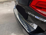 Volkswagen Passat B8 2015–2023 Chromová lišta na zadní nárazník Carmos V2 (SW) fotografie 2