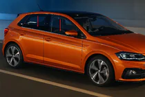 Volkswagen Polo 2017– Okenní lišty (4 ks, nerez) fotografie 1