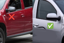 Renault Duster 2008–2017 Chromové kryty zrcátek, varianta 1 (2 ks, ABS) fotografie 5