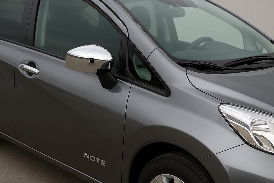Nissan Note 2012–2020 Chromované kryty zrcátek (2 ks, ABS) Image
