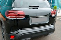 Citroen C5 Aircross 2017–2025 Chromová lišta nad SPZ (nerez) fotografie 2