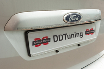 Ford C-Max/Grand C-Max 2010–2019 Lišta nad SPZ Carmos (nerez) fotografie 5