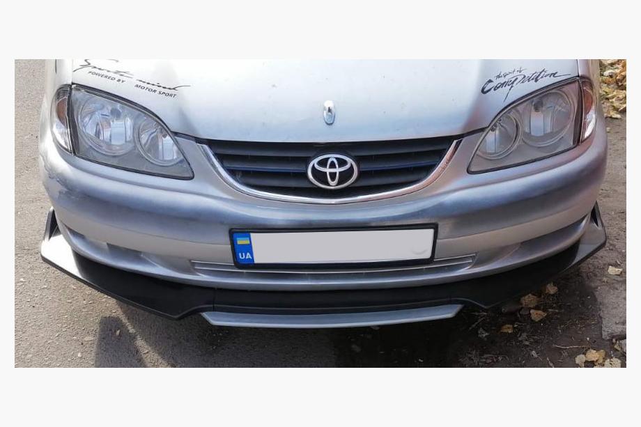 Univerzální přední lip spoiler Niken Grey (ABS) Fotografie 6