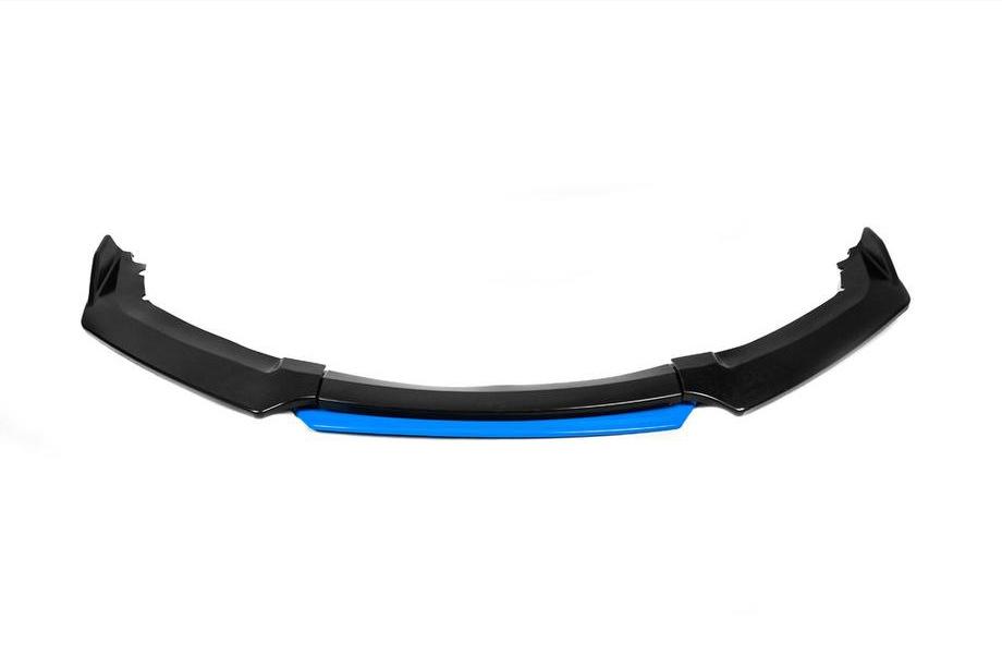 Univerzální přední lip spoiler na nárazník Niken Blue (ABS) Fotografie 1