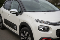 Citroen C-3 2016–2023 Chromové kryty zpětných zrcátek (2 ks, nerez) fotografie 1