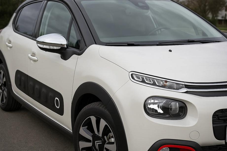 Citroen C-3 2016–2023 Chromové kryty zpětných zrcátek (2 ks, nerez) Image