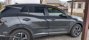 Kia Sportage 2021– Okenní deflektory s chromovanou lištou Niken (pro SWB, sada 4 ks) fotografie 6