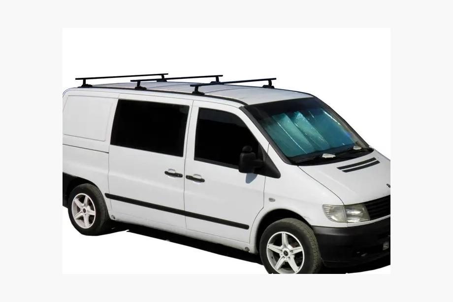 Mercedes Vito W638 1996–2003 Příčníky do originálních úchytů černé Kenguru (3 ks) Image