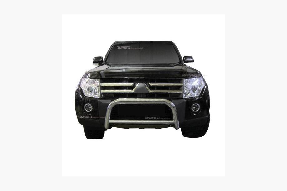 Mitsubishi Pajero Wagon IV 2006–2021 Přední ochranný rám (bullbar) A126142 (bez úchytů, nerez) Image