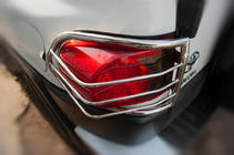 Toyota FJ Cruiser 2006–2022 Ochranné kryty zadních světel (nerez, 2 ks) fotografie 4