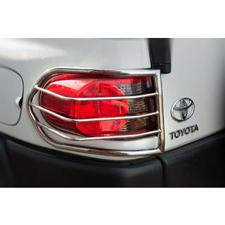Ochranné kryty zadních světel (nerez, 2 ks) Toyota FJ Cruiser 2006–2022 fotografie 1
